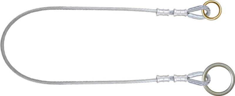 6ft Wire Rope Sling One Side Forged O-ring And Other Side Small O-ring