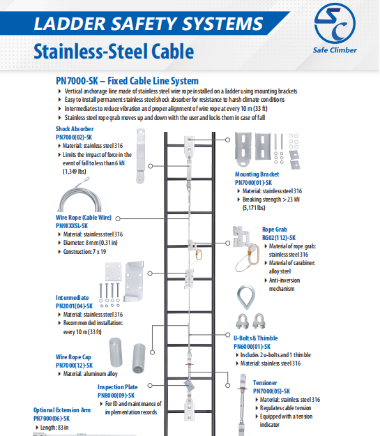 SAFE CLIMBER BROCHURE